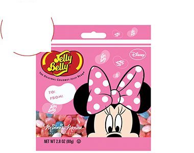 Jelly Belly Minnie Mouse Special Edition Gift Bag logo