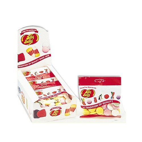 Jelly Belly Mint Cremes Candies, 3 ounce Bags (Pack of 24) logo