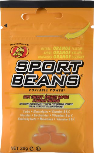 Jelly Belly Orange Sport Jelly Beans Extreme, 1 ounce (Pack of 24) logo