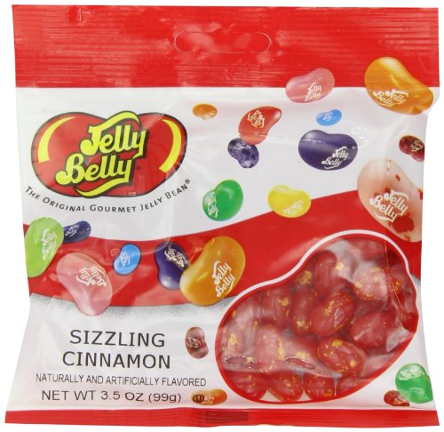 Jelly Belly Sizzle Cinnamon Jelly Beans, 3.5 ounce (Pack of 12) logo