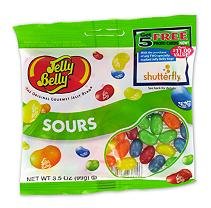 Jelly Belly Sour Jelly Beans – 3.5 Oz. Bag – 12 Ct. logo