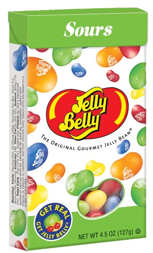 Jelly Belly Sours – 4.5 Oz Flip-top Box logo