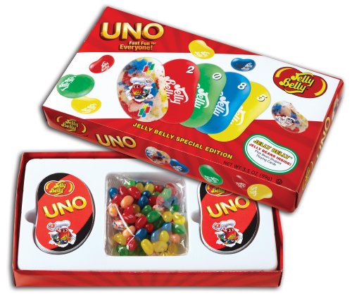 Jelly Belly Special Edition Uno Card Game logo