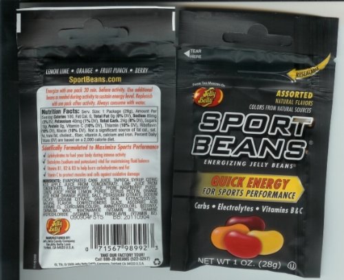 Jelly Belly Sports Beans 1 Oz. Pack logo