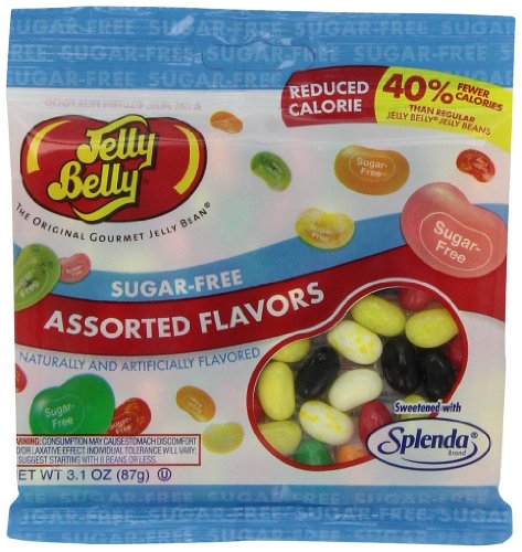 Jelly Belly Sugar-free Jelly Beans, Assorted Flavors, 3.1 Oz logo