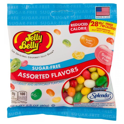 Jelly Belly Sugar Free Sours Jelly Beans 2.8 Oz. logo