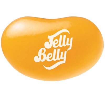 Jelly Belly Sunkist Tangerine Beans: 5lb Case logo