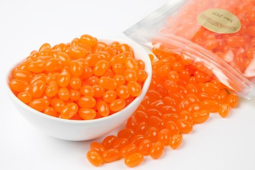 Jelly Belly Sunkist Tangerine Jelly Beans (1 Pound Bag) – Orange logo