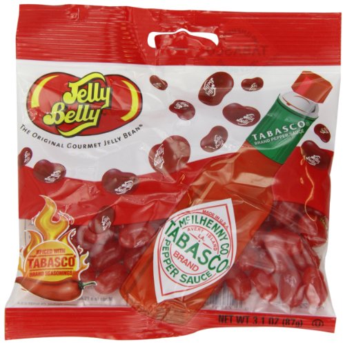 Jelly Belly Tabasco Beans, 3.1 Ounce logo