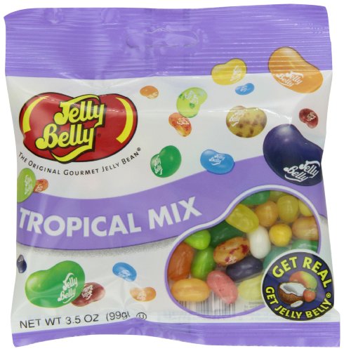 Jelly Belly Tropical Flavors, 3.50 ounce (Pack of 12) logo