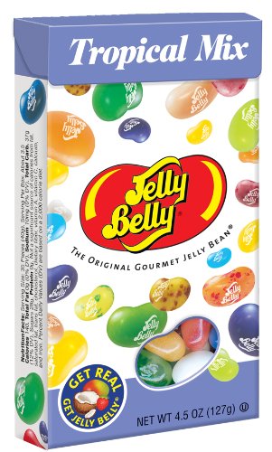 Jelly Belly Tropical Mix – 4.5 Oz Flip-top Box logo