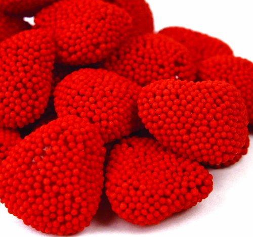 Jelly Red Raspberry Hearts, Yankee Traders – 1 Pound logo