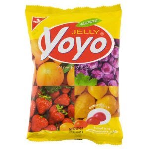 Jelly Yoyo Gummy Mix Fruit 80 G. Thailand Product logo