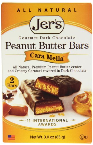 Jer’s Chocolates Bars, Cara Mella, 3 Ounce logo