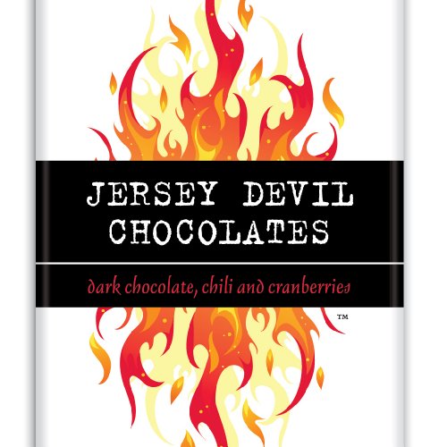 Jersey Devil Chocolates – Dark Chocolate, Chili and Cranberries – Chocolate Bar logo