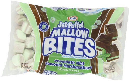 Jet Puffed Chocolate Mint Mini Marshmallow, 8 ounce (Pack of 8) logo