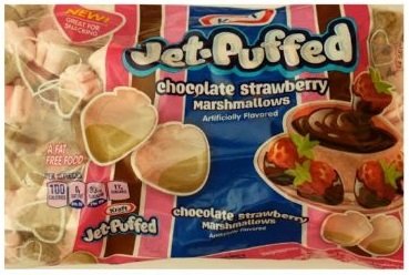 Jet-puffed Chocolate Strawberry Marshmallows, 8 Oz (Pack of 3) logo