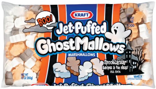 Jet Puffed Ghost Mallows, 10 ounce Boxes (Pack of 4) logo