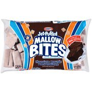 Jet-puffed Mallow Bites – Chocolate Brownie Marshmallows logo