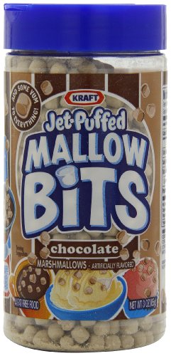 Jet Puffed Mallow Bits, Chocolate, 3 ounce (Pack of 12) logo