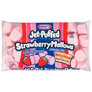 Jet Puffed Strawberry Marshmallows, 10 ounce Bags(Pack of 6) logo