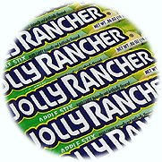 Jolly Rancher 36-sticks Apple logo