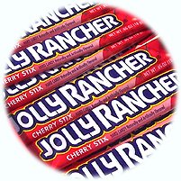 Jolly Rancher 36-sticks Cherry logo