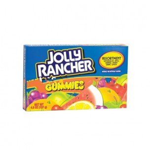 Jolly Rancher Cherry Gummies Theater Box 4.5 Ounces 12 Count logo