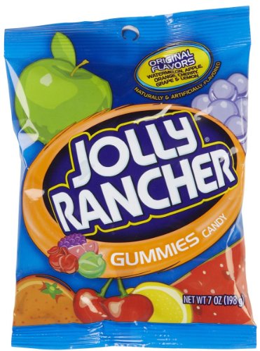 Jolly Rancher Gummies Peg Bag, 7 Oz logo