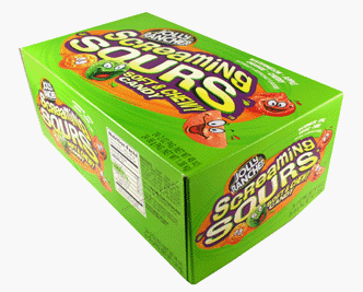 Jolly Rancher Screaming Sours 24 – 2oz Packs logo