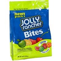 Jolly Rancher, Soft Chews, Sour Bites, 10oz Bag (Pack of 4) logo