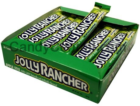 Jolly Rancher Stix Apple (36 Ct) logo