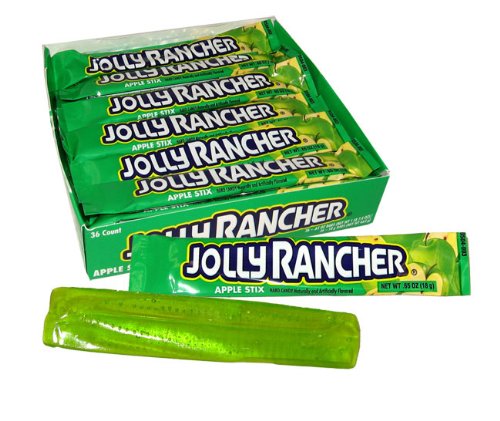 Jolly Rancher Stix – Apple (Pack of 36) logo