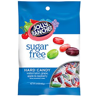 Jolly Rancher Sugar Free Hard Candy logo