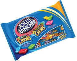 Jolly Rancher Tropical and Original Flavor Chews-snack Size-three 11.09 Ounce Bags logo