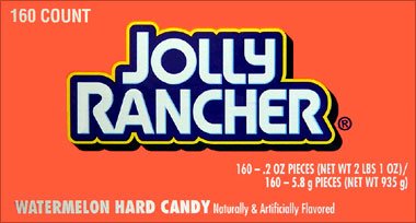 Jolly Rancher Watermelon 160ct. logo