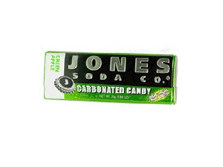 Jones Soda Carbonated Green Apple Candy logo