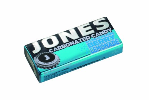 Jones Soda Co. Carbonated Candy – Berry Lemonade, 50 Piece Box, 8 Count logo