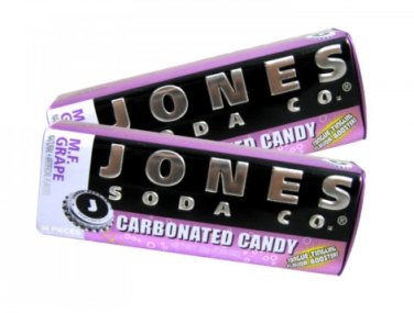 Jones Soda Co. Carbonated Candy – M.F. Grape, 50 Piece Box, 8 Count logo