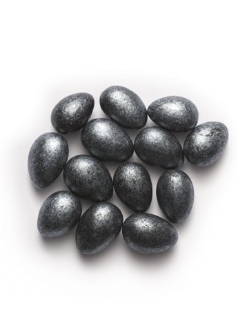 Jordan Almonds 2.5 Lbs Black Silver logo