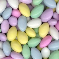 Jordan Almonds – Candy Coated – Assorted, 5 Lbs logo