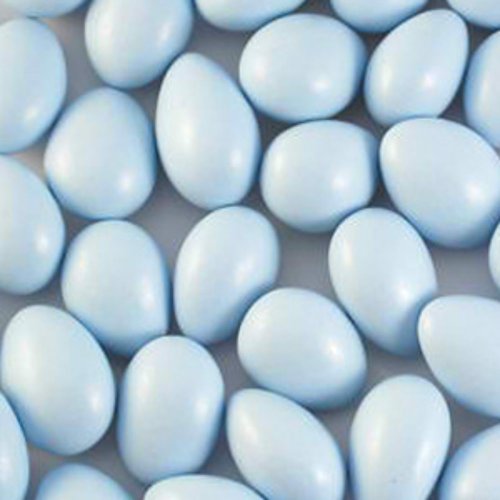 Jordanettes Pastel Blue Jordan Almonds 1lb Bag logo