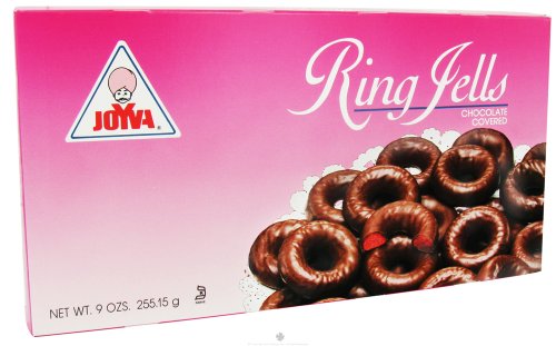 Joyva – Ring Jells Chocolate Covered Jelly Rings logo