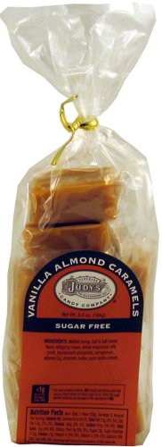 Judy’s Candy Co. Sugar Free Vanilla Almond Caramels logo