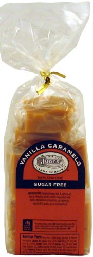 Judy’s Candy Co. Sugar Free Vanilla Caramels logo