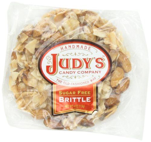 Judy’s Candy Company Sugar Free Brittle, Coconut Almond, 4 ounce Packages (Pack of 12) logo