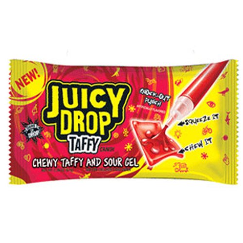 Juicy Drop Taffy Candy Packs 16 Count logo