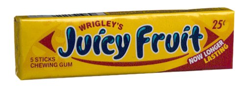 Juicy Fruit Gum, 40 5-stick Packages logo