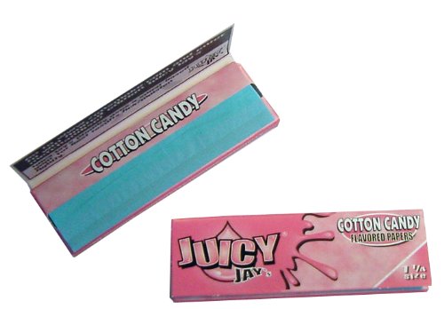 Juicy Jays Cotton Candy Flavored Rolling Paper #40 logo