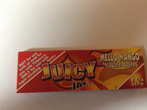 Juicy Jay’s Flavored Rolling Paper Mellow Mango – 6 Packs logo